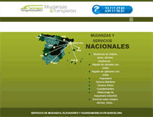 Tablet Screenshot of mudanzasytransportescorullon.com
